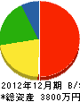 吉川水道設備 貸借対照表 2012年12月期