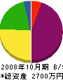 クリタ塗装工業所 貸借対照表 2008年10月期
