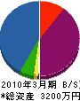斎藤アルミ 貸借対照表 2010年3月期