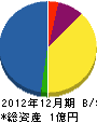 九州クリーンシステム 貸借対照表 2012年12月期