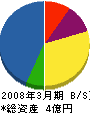 神戸・鳴門ルートサービス 貸借対照表 2008年3月期