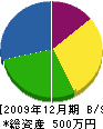 小林塗装業 貸借対照表 2009年12月期