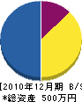 山本工務店 貸借対照表 2010年12月期