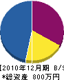 丸清商事 貸借対照表 2010年12月期