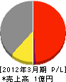 井村電気商会 損益計算書 2012年3月期