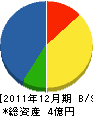 広川土建 貸借対照表 2011年12月期