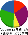 梶井水道工業所 貸借対照表 2009年12月期