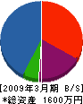 小林電気商会 貸借対照表 2009年3月期