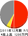 松井組 損益計算書 2011年12月期