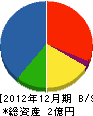 平山工務所 貸借対照表 2012年12月期