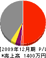 山本工業 損益計算書 2009年12月期