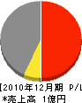 佐藤木建 損益計算書 2010年12月期
