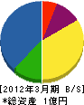 久光工業 貸借対照表 2012年3月期