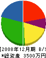 松本商店 貸借対照表 2008年12月期
