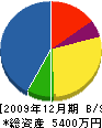 リフォーム若杉 貸借対照表 2009年12月期