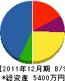 リフォーム若杉 貸借対照表 2011年12月期