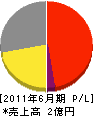 澤村組 損益計算書 2011年6月期