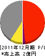 三栄総合建設 損益計算書 2011年12月期