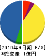 松美園 貸借対照表 2010年9月期