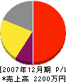 阪東電気商会 損益計算書 2007年12月期