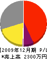 横田設備 損益計算書 2009年12月期