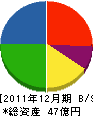 ホシザキ北九 貸借対照表 2011年12月期