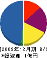 加藤建築工務 貸借対照表 2009年12月期