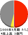 ヤマタケビルド 損益計算書 2008年9月期