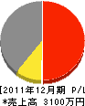 笠江工業 損益計算書 2011年12月期