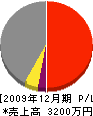 戸田沢建築 損益計算書 2009年12月期