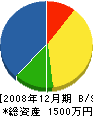 竹田工業 貸借対照表 2008年12月期