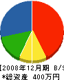富士沢工業 貸借対照表 2008年12月期