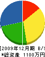 稲田工務店 貸借対照表 2009年12月期