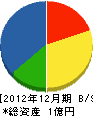 丸田建設運輸 貸借対照表 2012年12月期