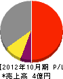 青島冷凍工業 損益計算書 2012年10月期