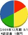 鈴健 貸借対照表 2009年12月期