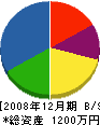 佐々木設備 貸借対照表 2008年12月期
