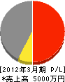 斉藤木工製作所 損益計算書 2012年3月期