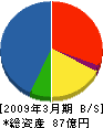 日曹エンジニアリング 貸借対照表 2009年3月期