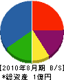 齋藤工務店 貸借対照表 2010年8月期
