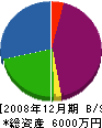 坂川組 貸借対照表 2008年12月期