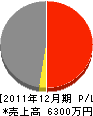 大井工務店 損益計算書 2011年12月期