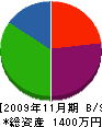 小林ペンキ工業 貸借対照表 2009年11月期