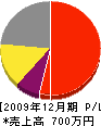 岩田造園石材 損益計算書 2009年12月期
