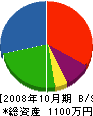 持田造園 貸借対照表 2008年10月期