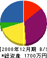 三井組 貸借対照表 2008年12月期