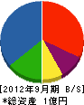 戸塚 貸借対照表 2012年9月期