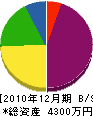 吉井組 貸借対照表 2010年12月期