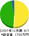千葉住建 貸借対照表 2007年12月期