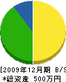 ノムラ工務店 貸借対照表 2009年12月期